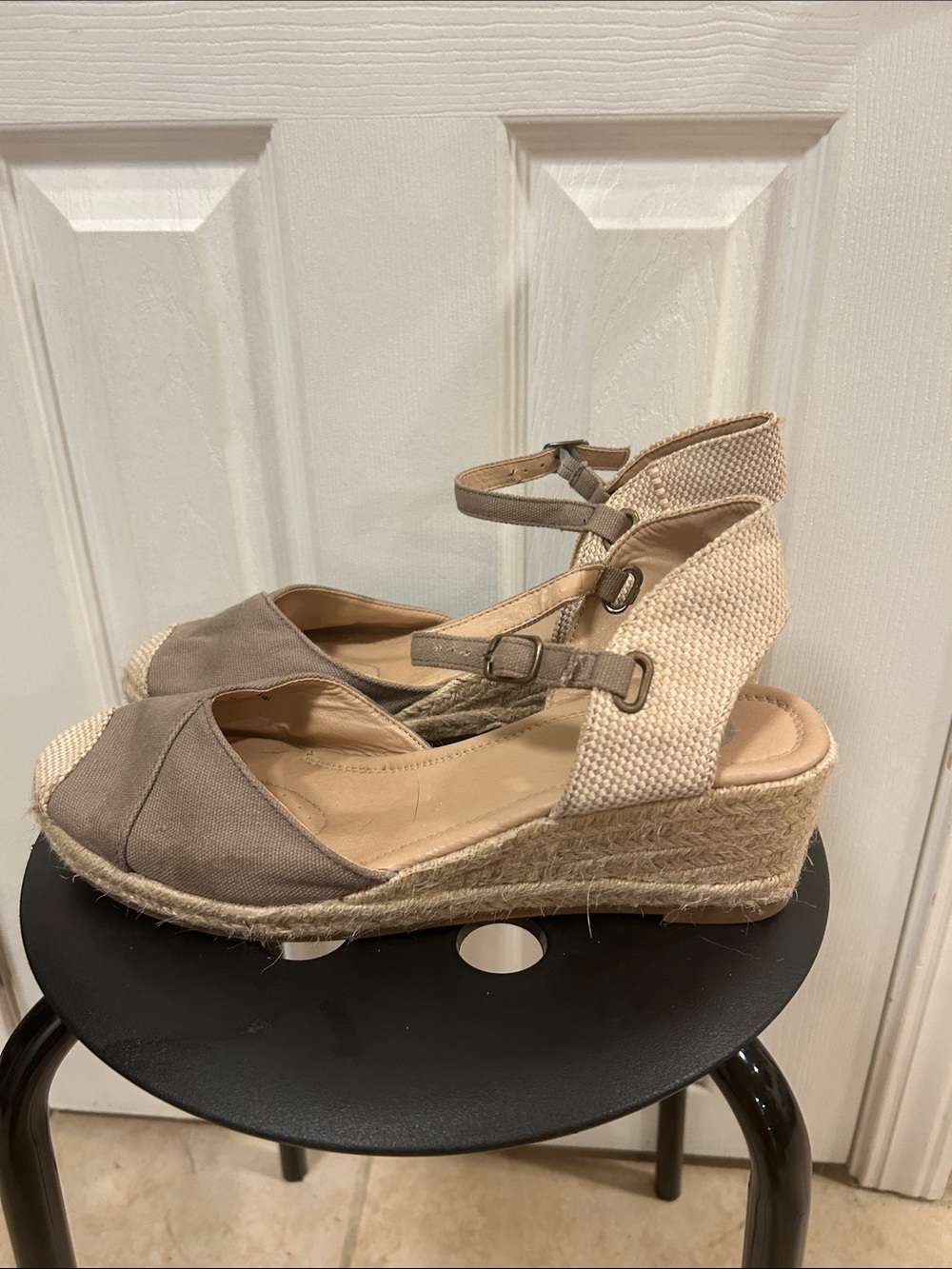 Espadrille Wedges Size 12